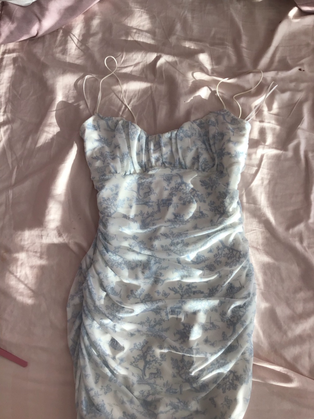 Coastal Blue and White dress